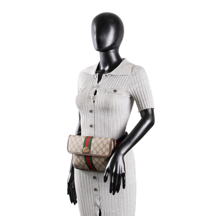 GUCCI GG Supreme Ophidia Belt Bag