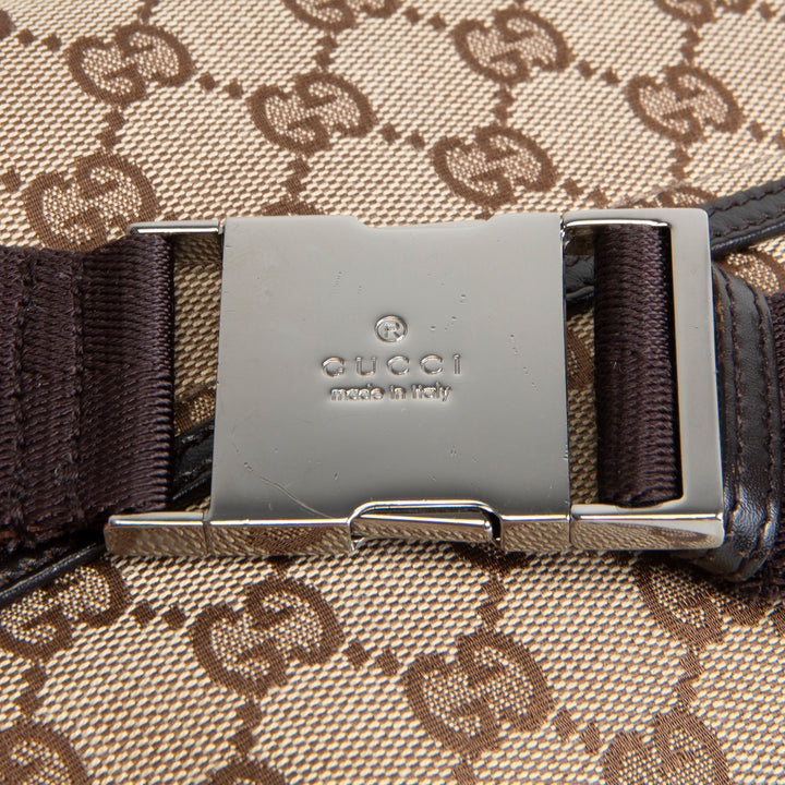 GUCCI Flight Belt Bag GG Canvas
