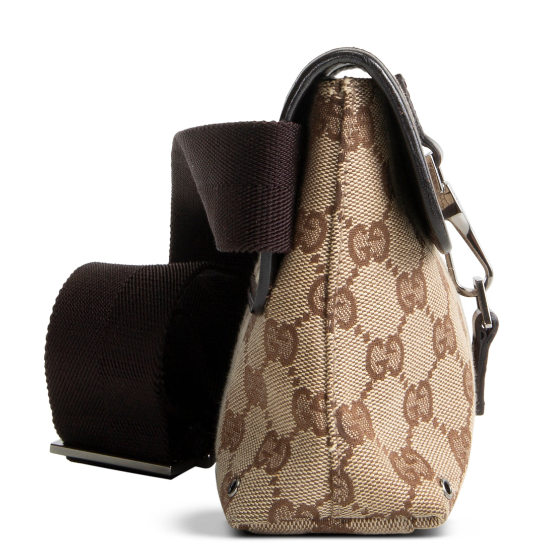 GUCCI Flight Belt Bag GG Canvas