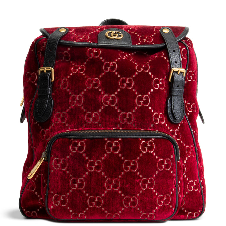 GUCCI GG Velvet Backpack