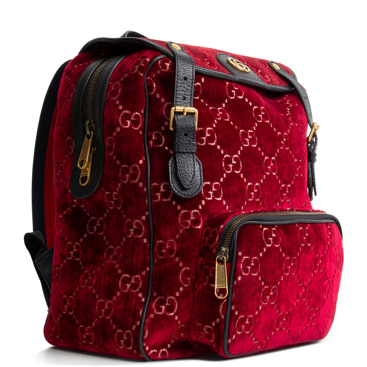 GUCCI GG Velvet Backpack
