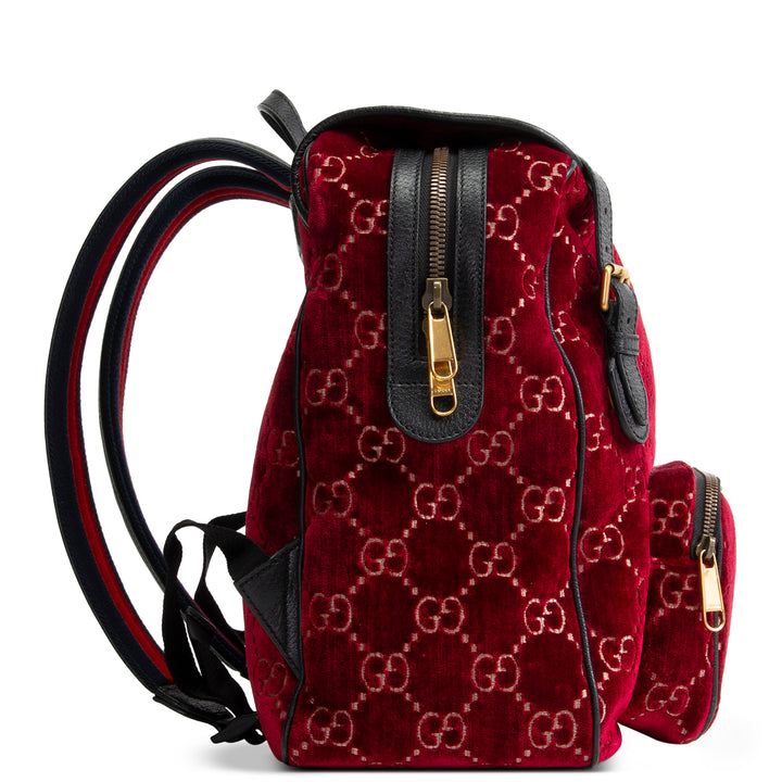 GUCCI GG Velvet Backpack