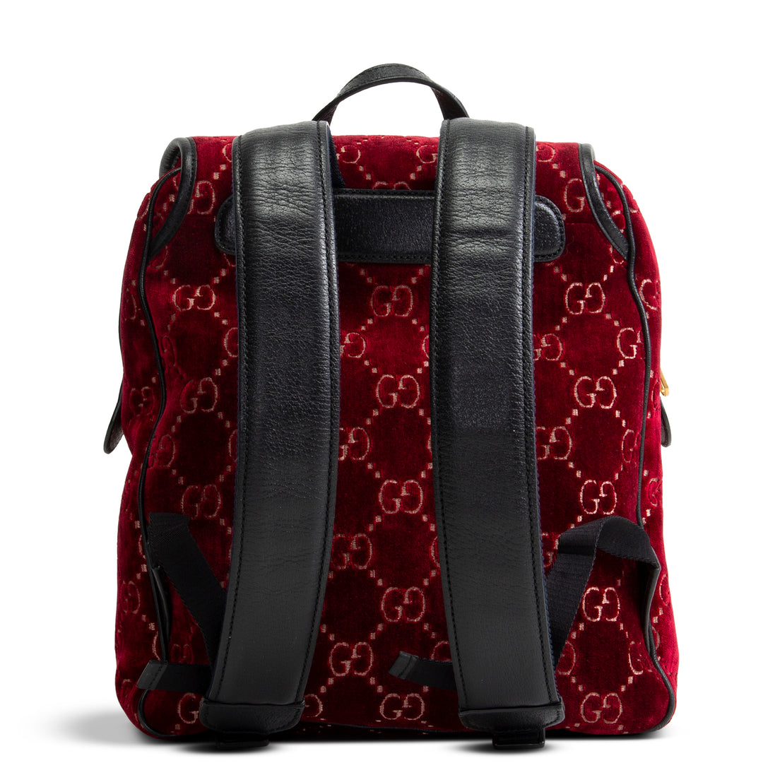 GUCCI GG Velvet Backpack
