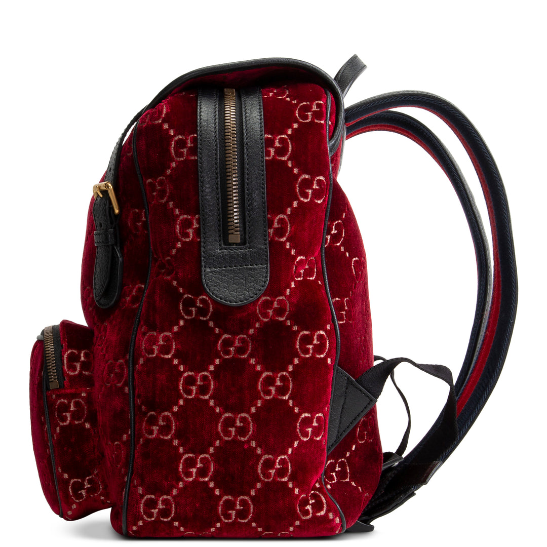 GUCCI GG Velvet Backpack