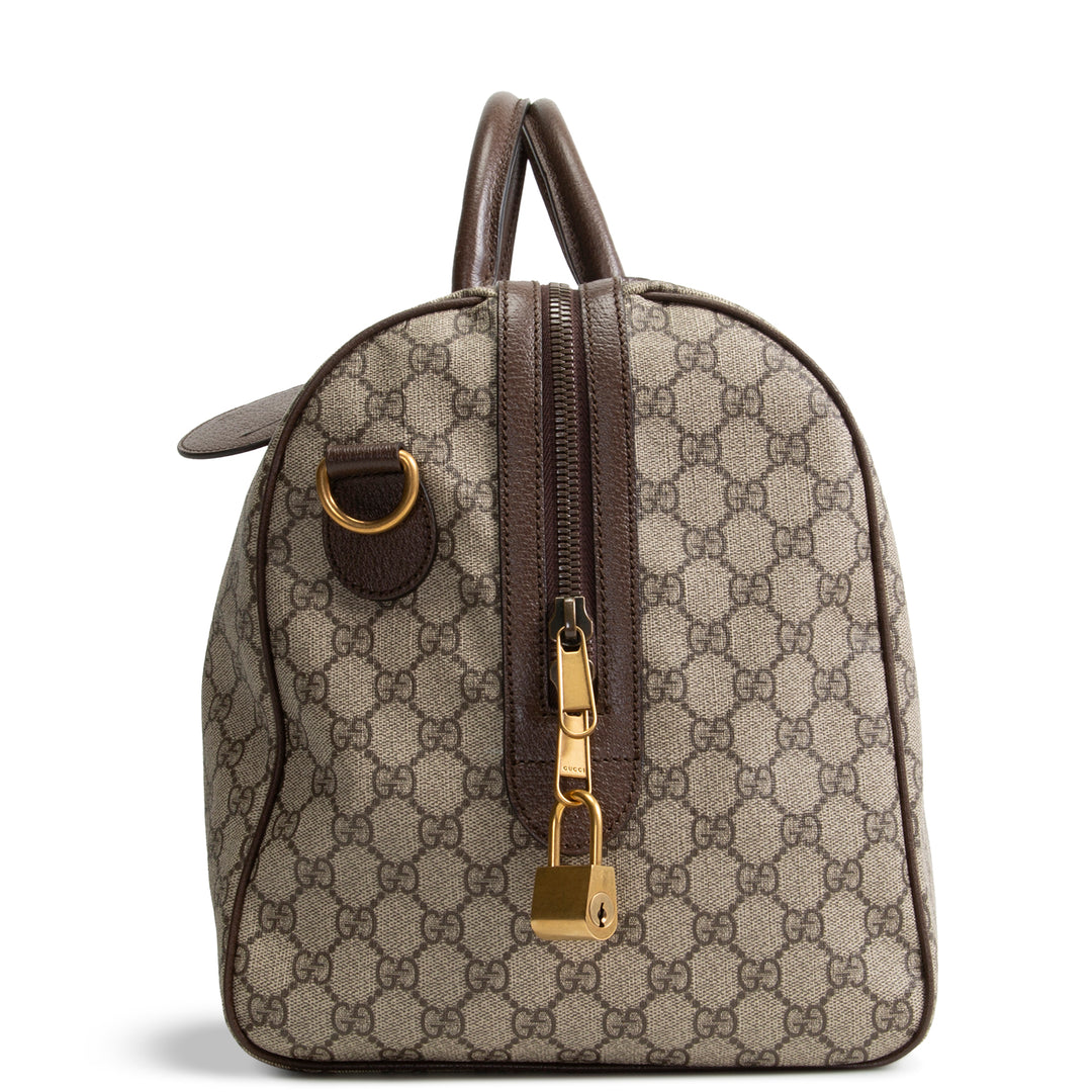 GUCCI GG Supreme Ophidia Medium Duffle Bag