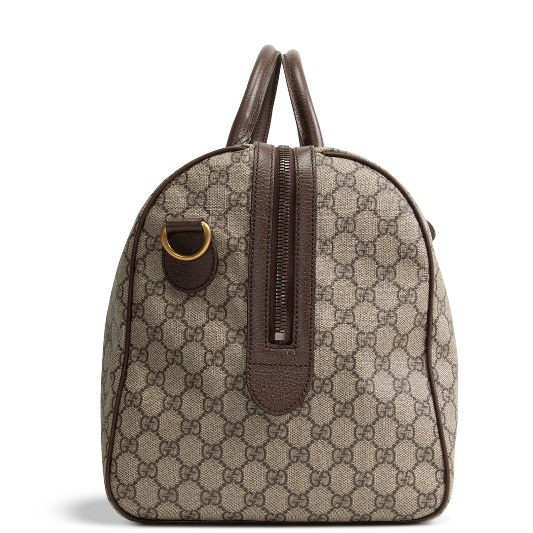 GUCCI GG Supreme Ophidia Medium Duffle Bag
