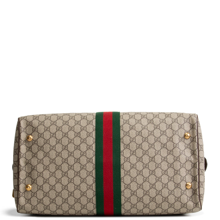 GUCCI GG Supreme Ophidia Medium Duffle Bag
