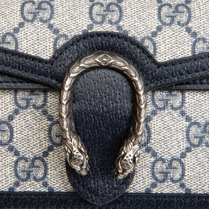 GUCCI GG Supreme Dionysus Super Mini - Navy Blue