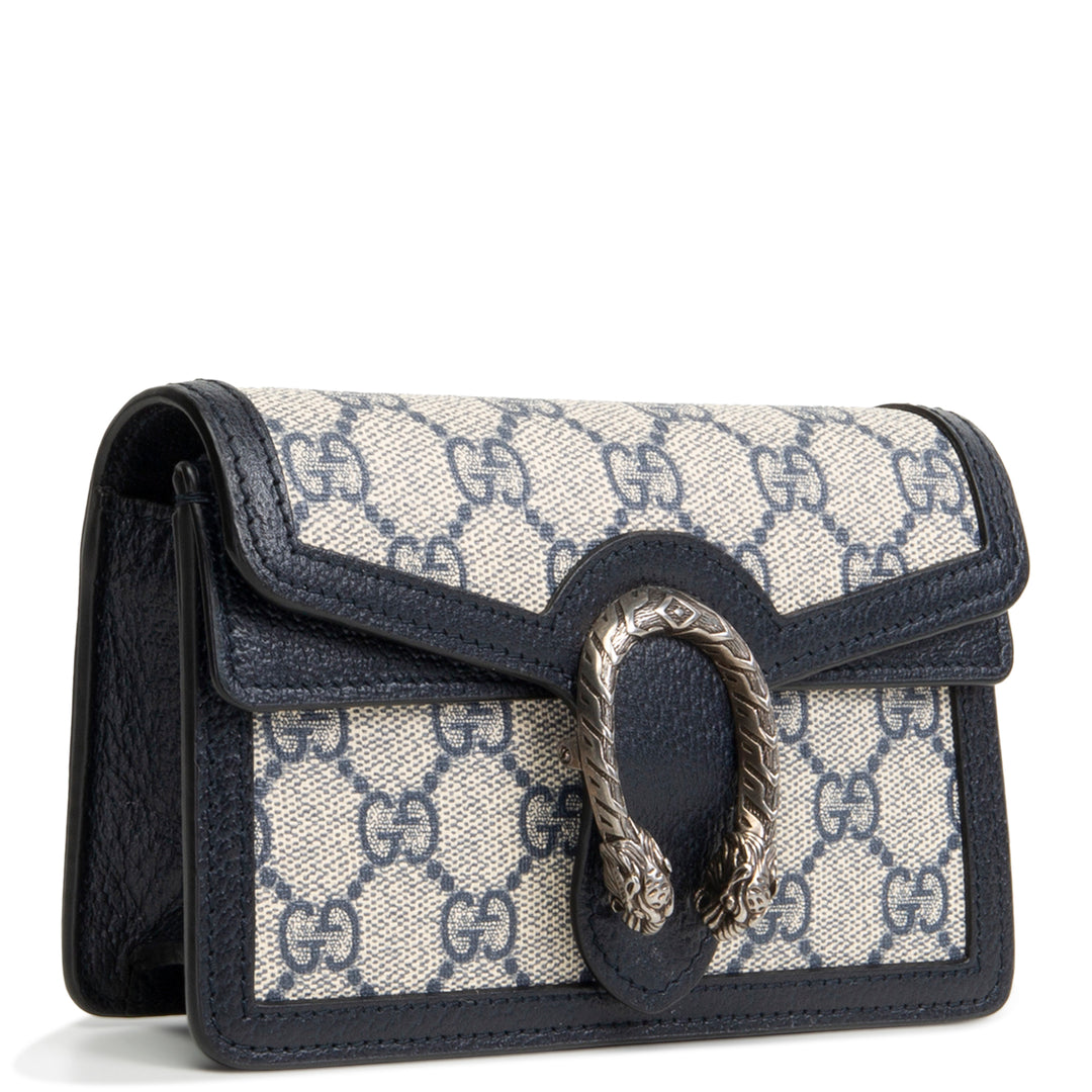 GUCCI GG Supreme Dionysus Super Mini - Navy Blue