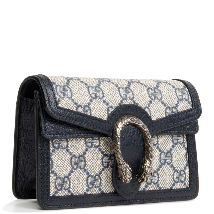 GUCCI GG Supreme Dionysus Super Mini - Navy Blue
