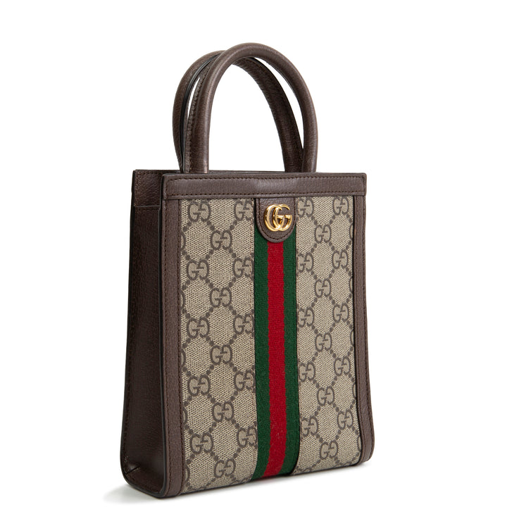 GUCCI Ophidia GG Supreme Mini Convertible Tote
