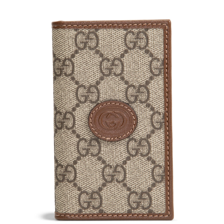 GUCCI GG Supreme Interlocking G Card Case