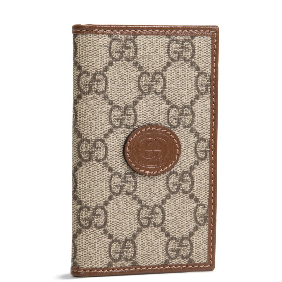 GUCCI GG Supreme Interlocking G Card Case