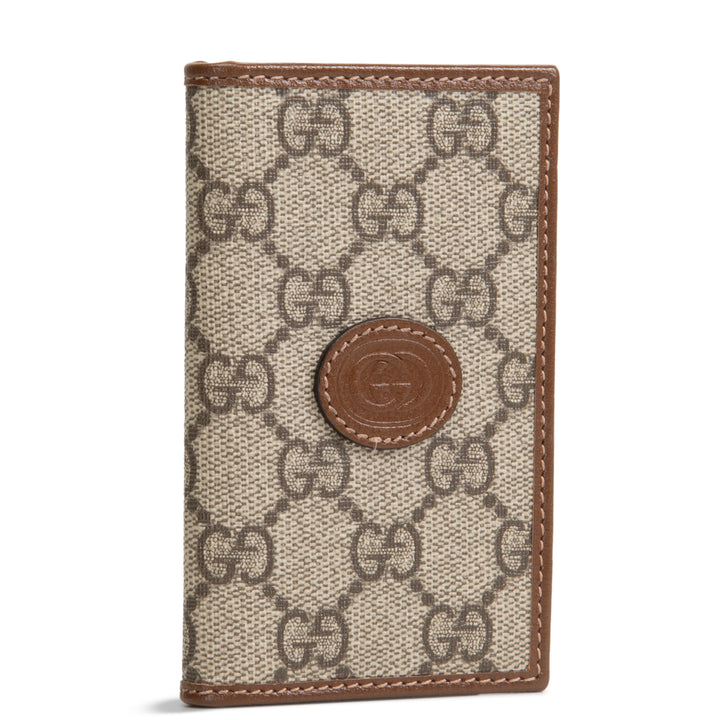 GUCCI GG Supreme Interlocking G Card Case