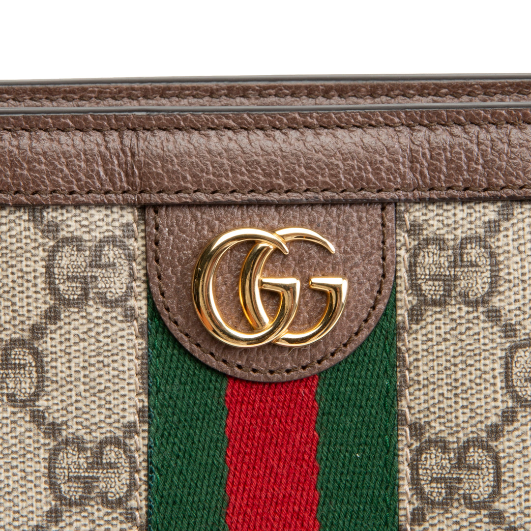 GUCCI GG Supreme Ophidia Pouch