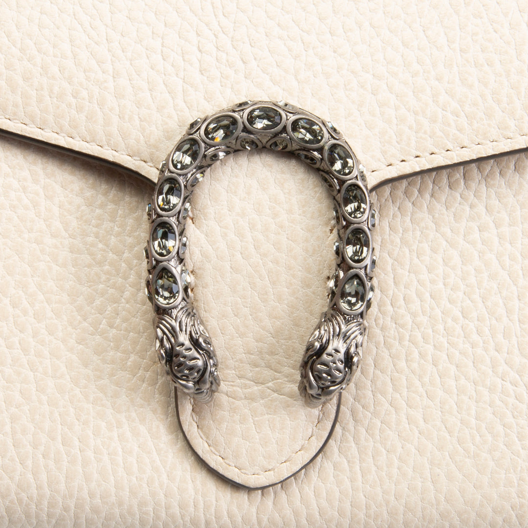 GUCCI Dionysus Wallet on Chain - Cream