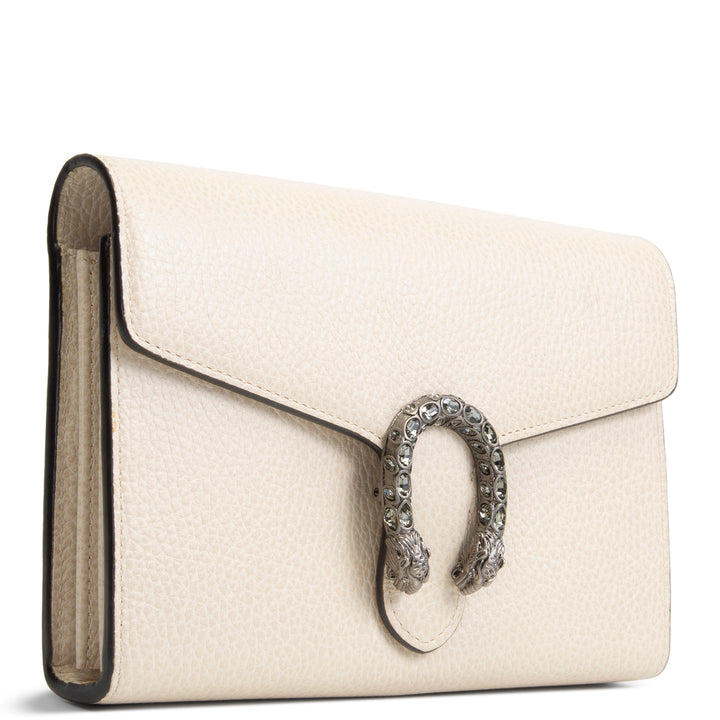 GUCCI Dionysus Wallet on Chain - Cream