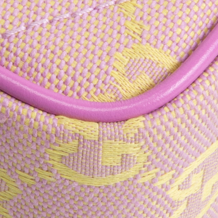 GUCCI GG Canvas Marmont Super Mini - Lilac Yellow