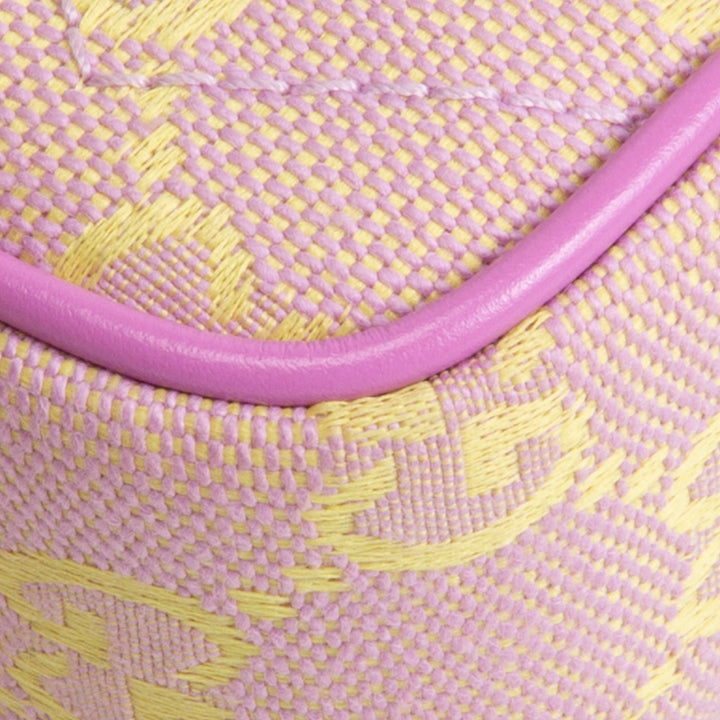 GUCCI GG Canvas Marmont Super Mini - Lilac Yellow