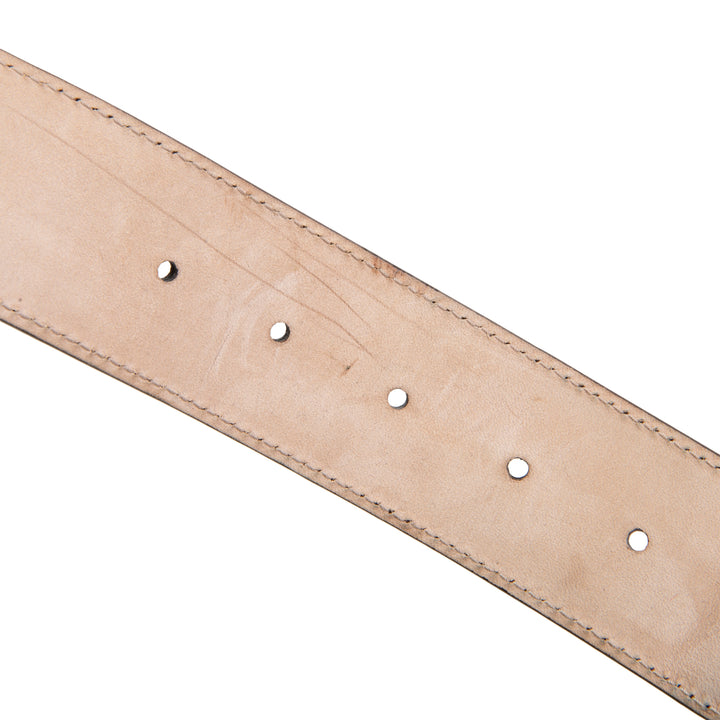 GUCCI GG Marmont Web Belt - Red & Green