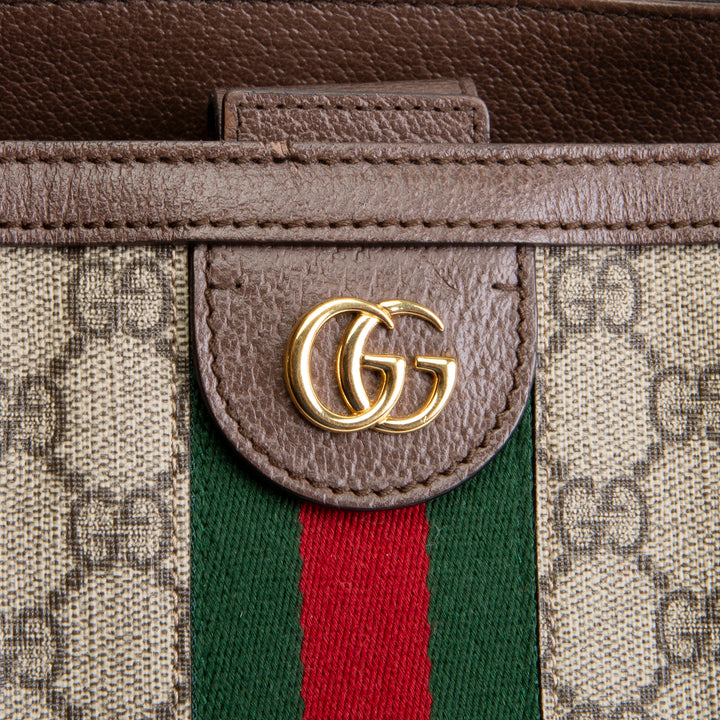 GUCCI GG Supreme Ophidia Tote - Medium