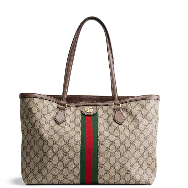 GUCCI GG Supreme Ophidia Tote - Medium