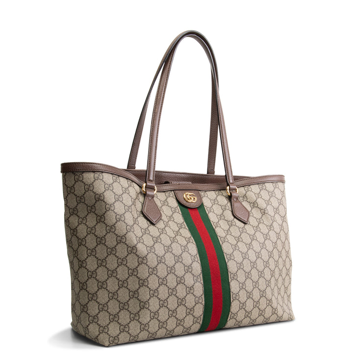 GUCCI GG Supreme Ophidia Tote - Medium