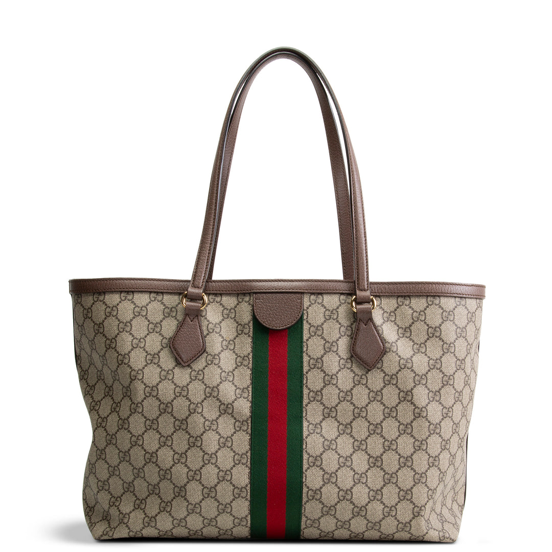 GUCCI GG Supreme Ophidia Tote - Medium