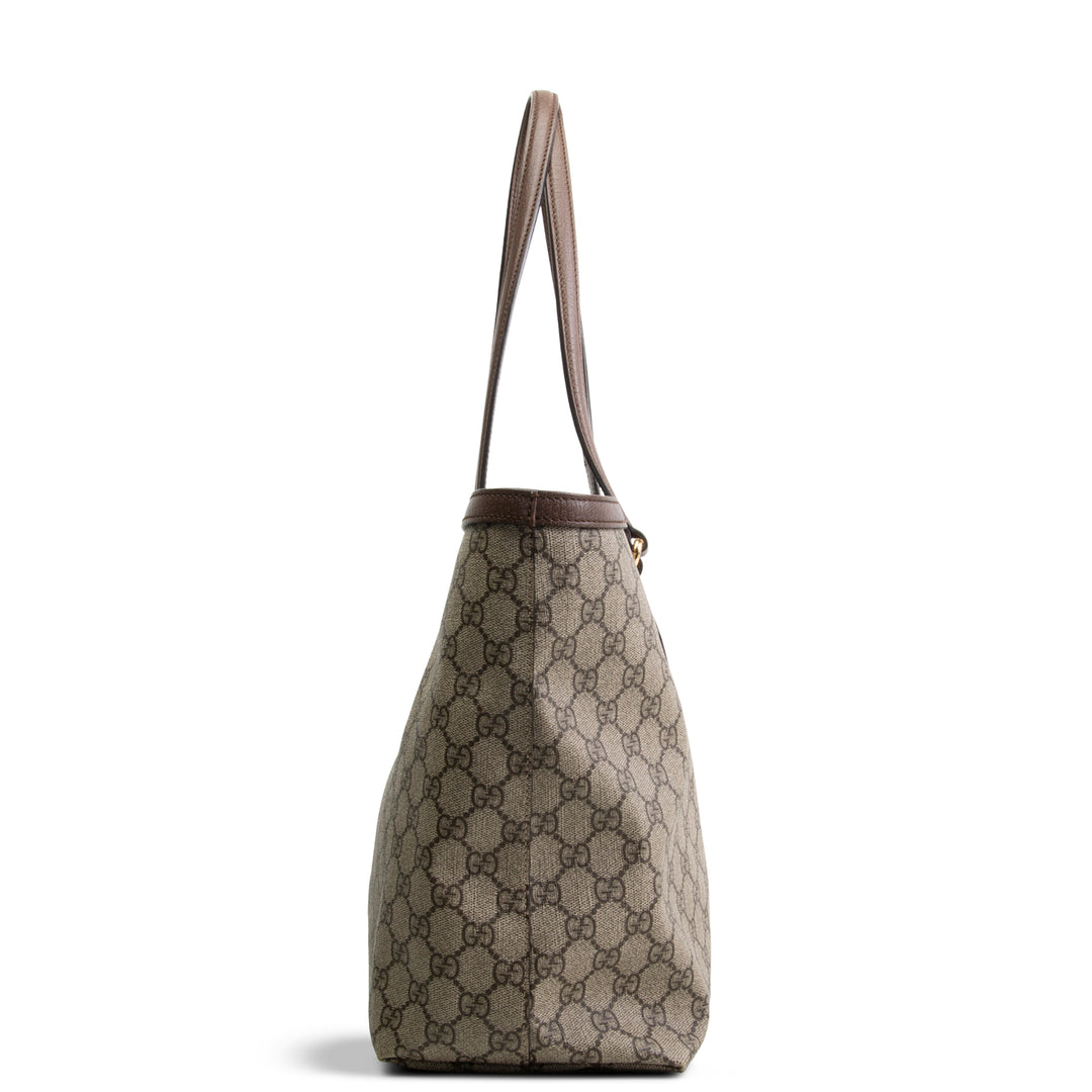 GUCCI GG Supreme Ophidia Tote - Medium