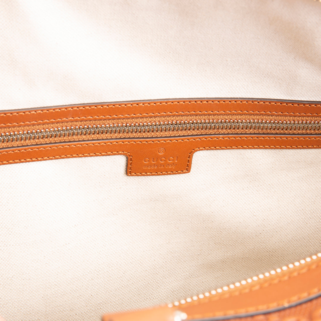 GUCCI GG Embossed Duffle - Large
