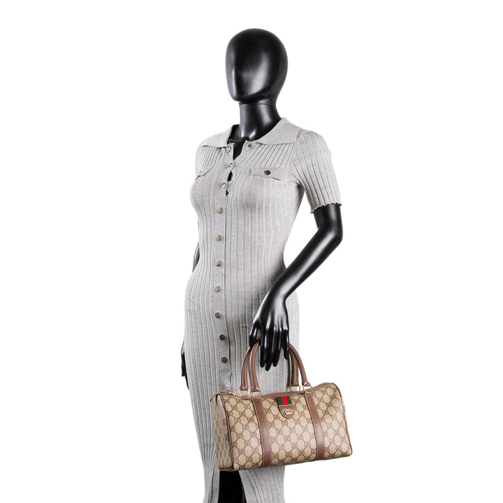 GUCCI Vintage GG Plus Boston Bag OUTLET FINAL SALE