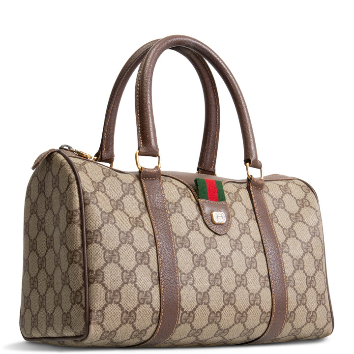 GUCCI Vintage GG Plus Boston Bag OUTLET FINAL SALE