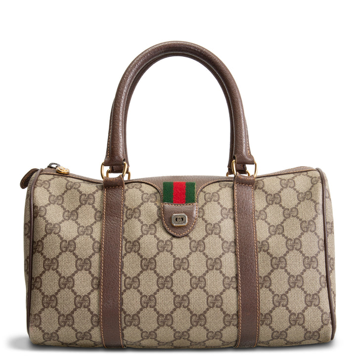 GUCCI Vintage GG Plus Boston Bag OUTLET FINAL SALE