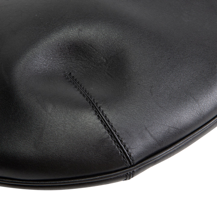 GUCCI Calfskin Half Moon Hobo - Black OUTLET FINAL SALE