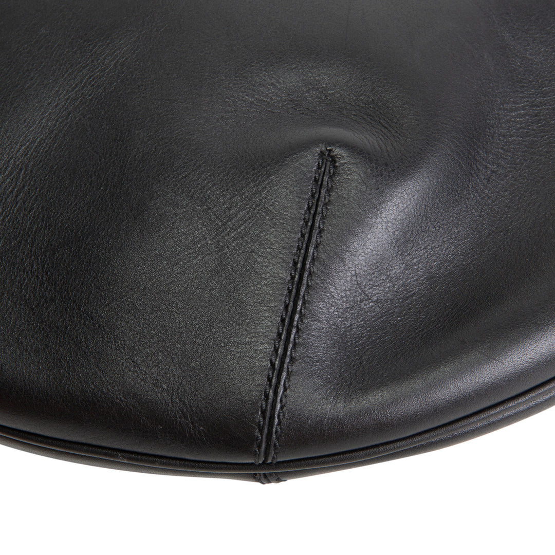 GUCCI Calfskin Half Moon Hobo - Black OUTLET FINAL SALE
