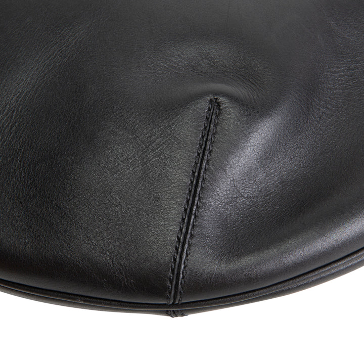 GUCCI Calfskin Half Moon Hobo - Black OUTLET FINAL SALE