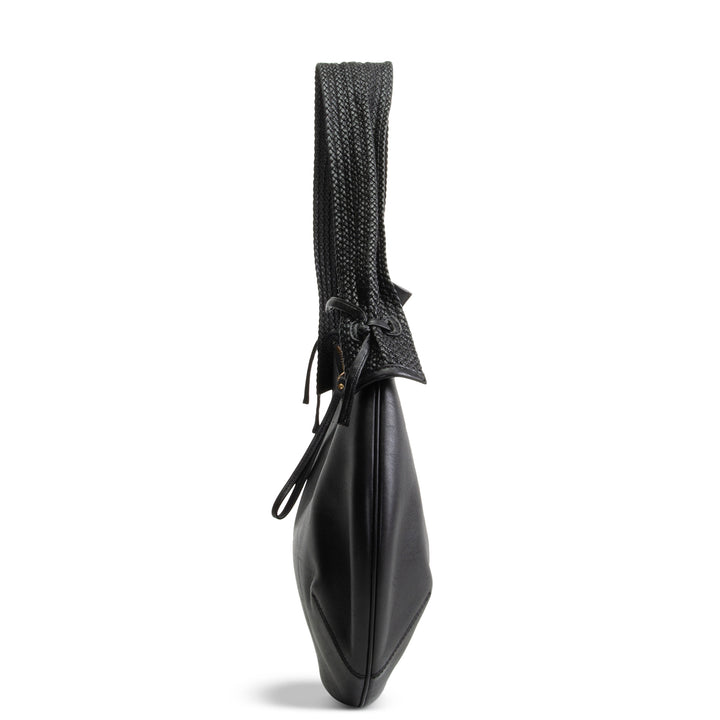 GUCCI Calfskin Half Moon Hobo - Black OUTLET FINAL SALE