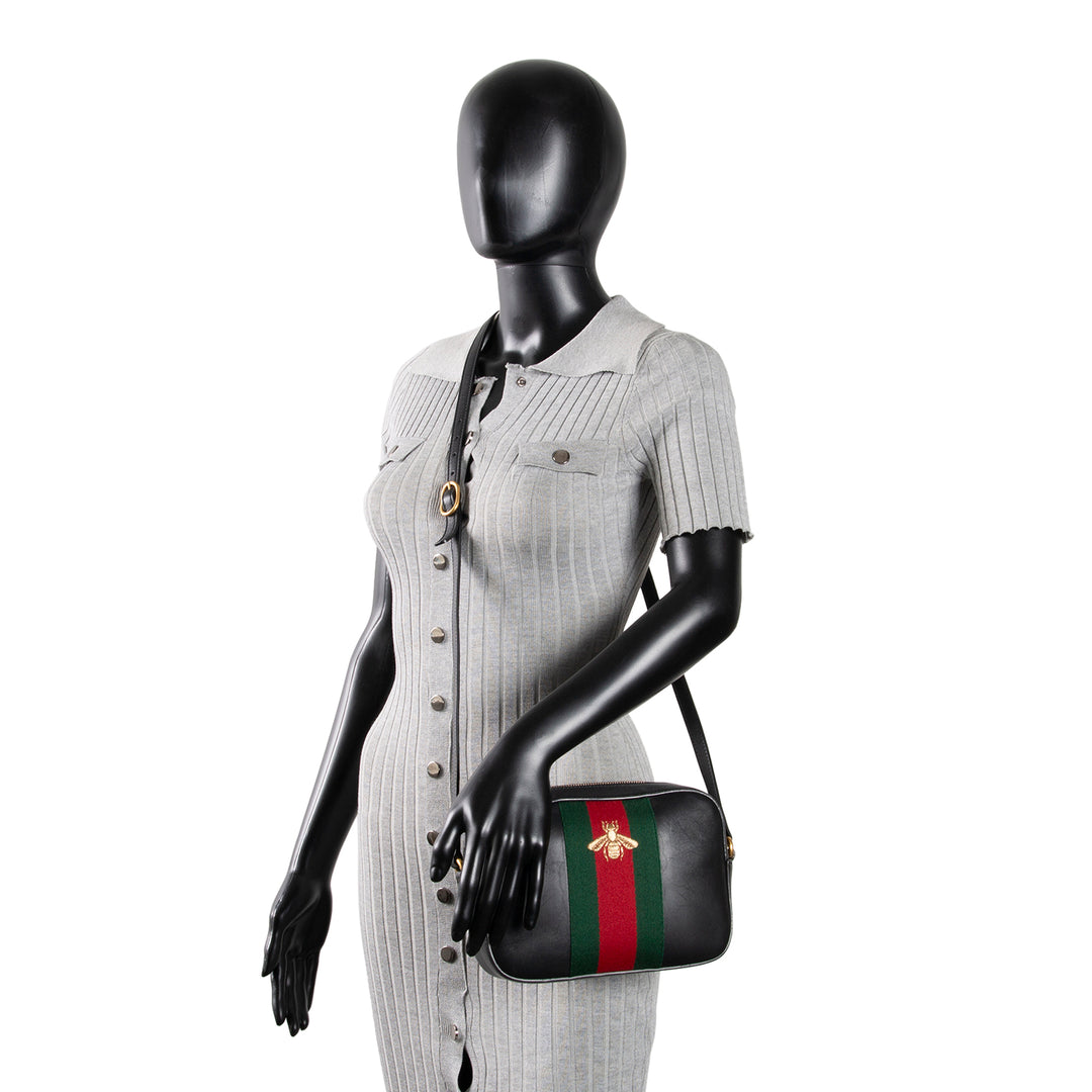 GUCCI Web Webby Crossbody