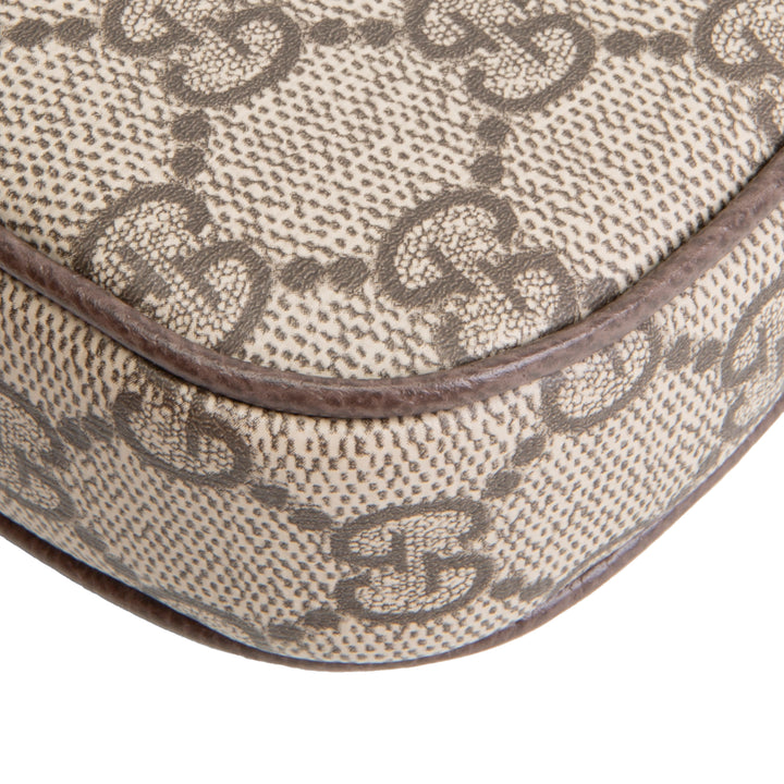 GUCCI GG Supreme Ophidia Mini Bag - Beige & Ebony