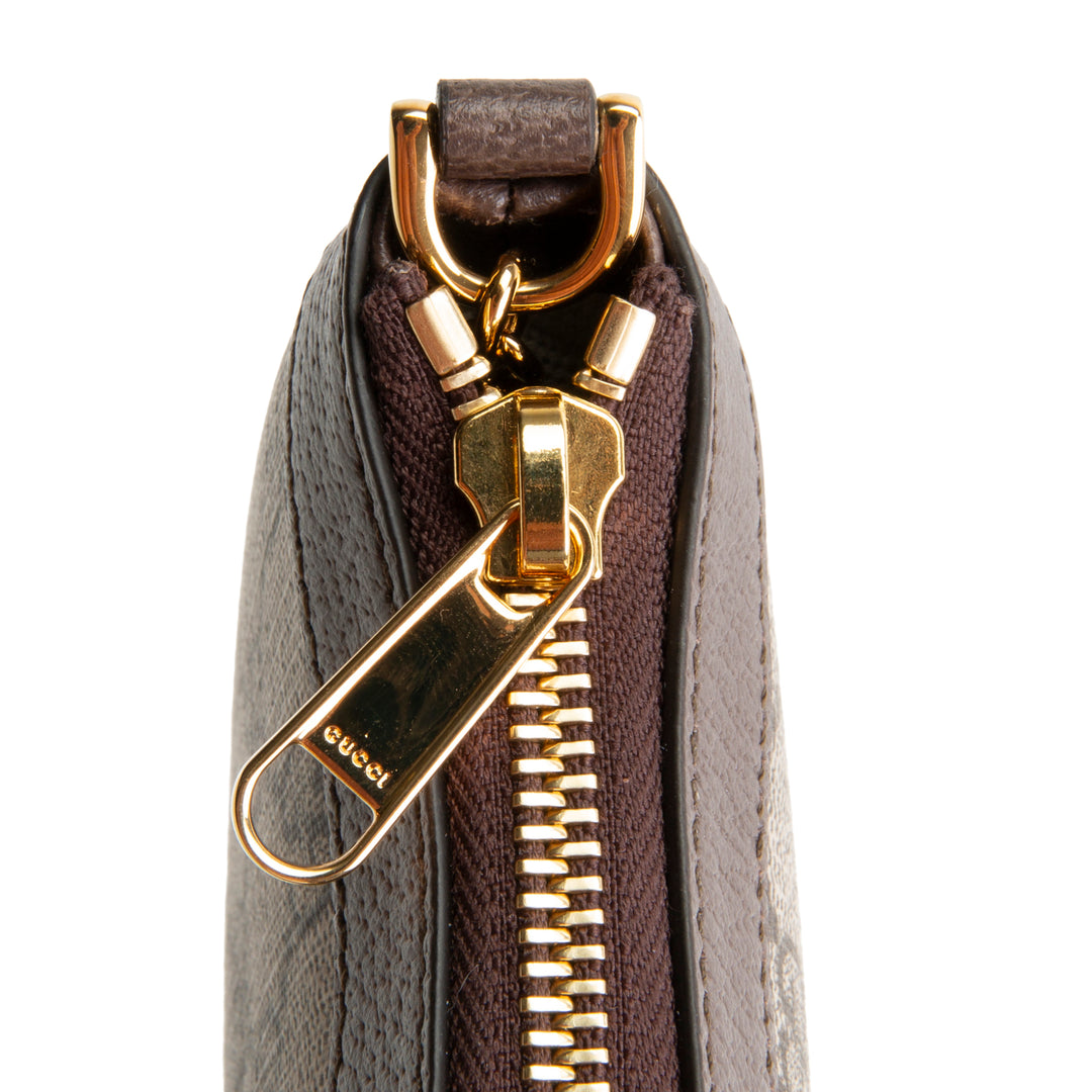 GUCCI GG Supreme Ophidia Mini Bag - Beige & Ebony