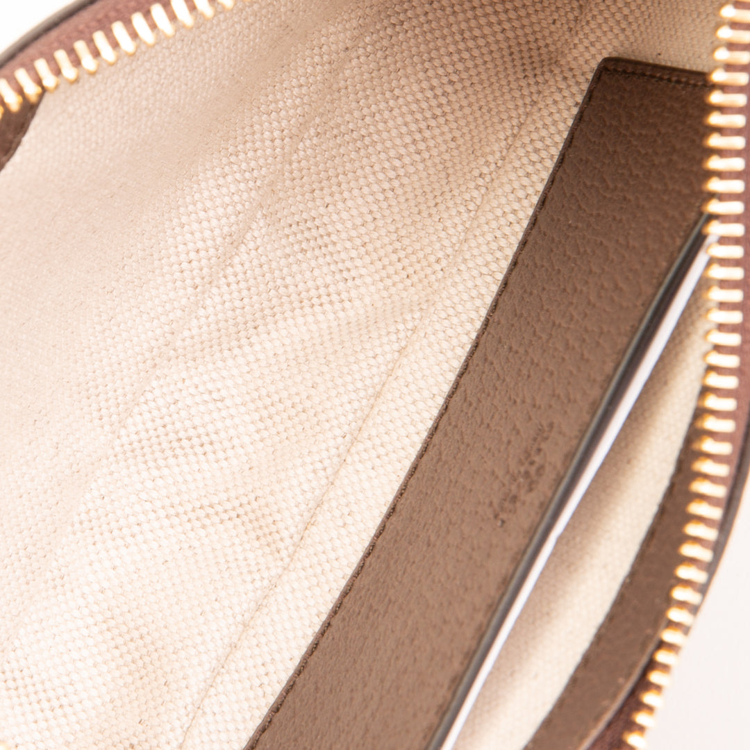 GUCCI GG Supreme Ophidia Mini Bag - Beige & Ebony
