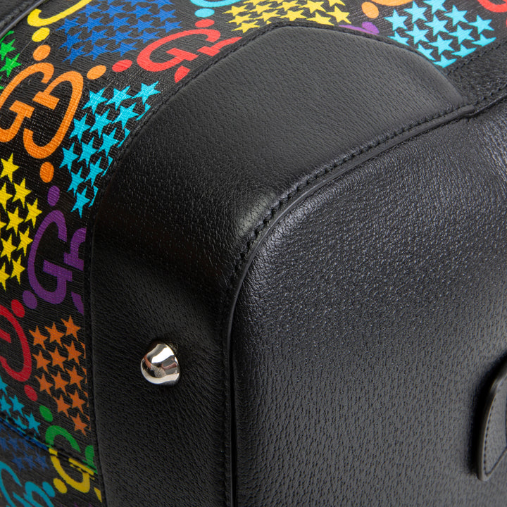 GUCCI GG Psychedelic Weekender Bag - Black OUTLET FINAL SALE