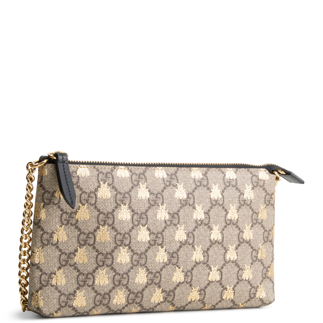 GUCCI GG Supreme Bee Pochette