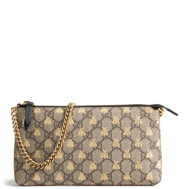 GUCCI GG Supreme Bee Pochette