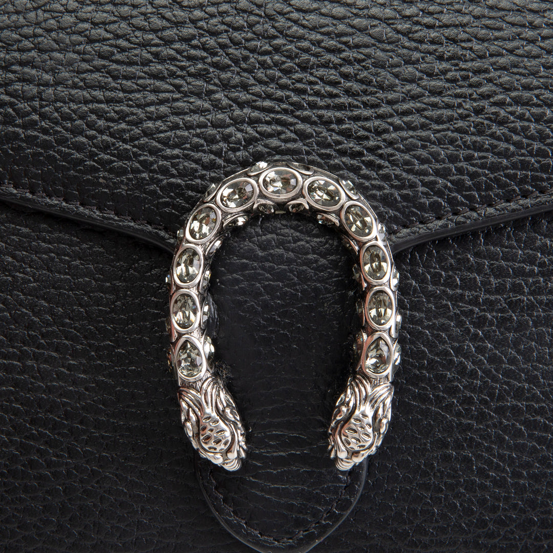 GUCCI Dionysus Wallet on Chain - Black OUTLET FINAL SALE