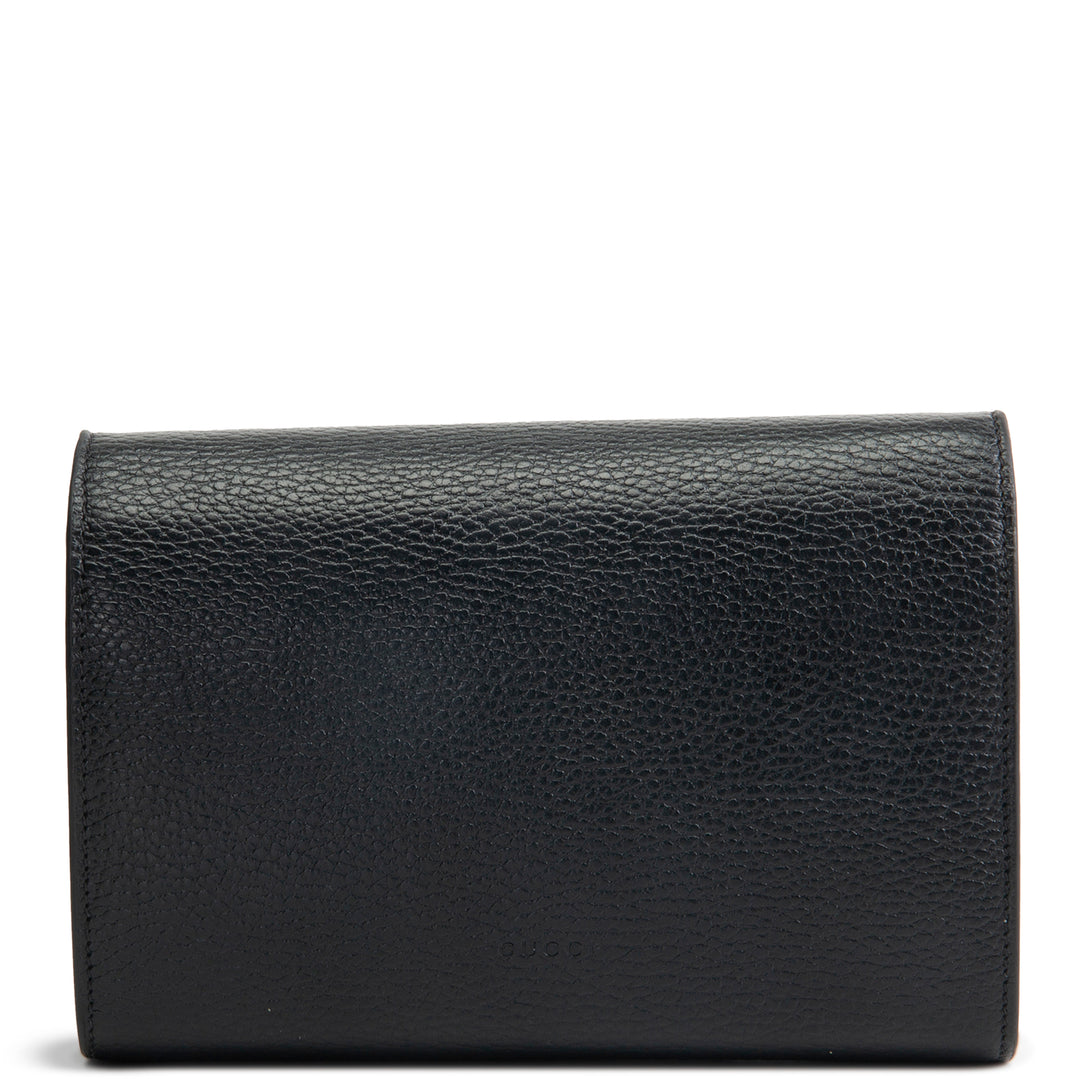 GUCCI Dionysus Wallet on Chain - Black OUTLET FINAL SALE