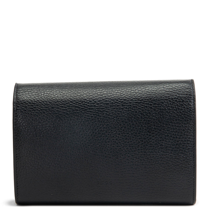 GUCCI Dionysus Wallet on Chain - Black OUTLET FINAL SALE