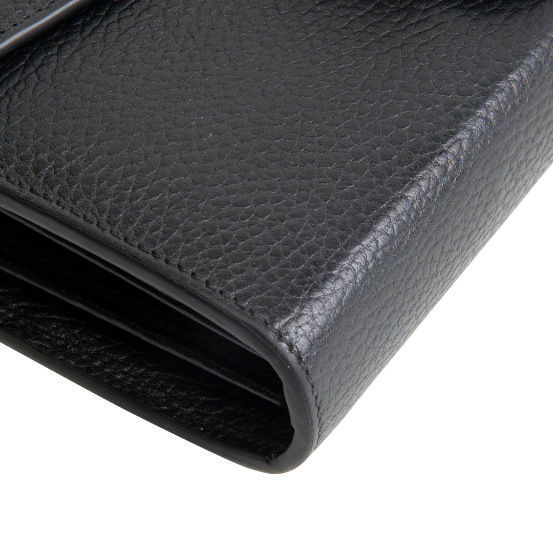 GUCCI Dionysus Wallet on Chain - Black OUTLET FINAL SALE