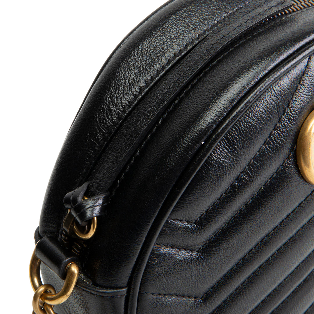 GUCCI Round Marmont Mini OUTLET FINAL SALE