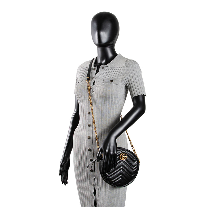 GUCCI Round Marmont Mini OUTLET FINAL SALE